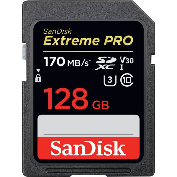 SD Card Sandisk Extreme Pro 128gb